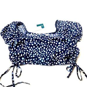 Roxy Women's Size Small Crop Top Cinched